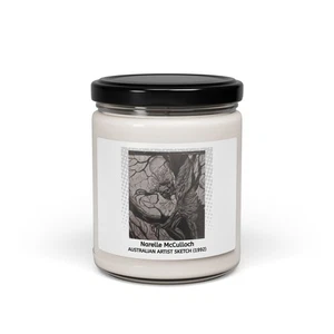 Artistic Sketch, Music Cover,  Scented Soy Candle,  Home Decor, [...] - Picture 1 of 37