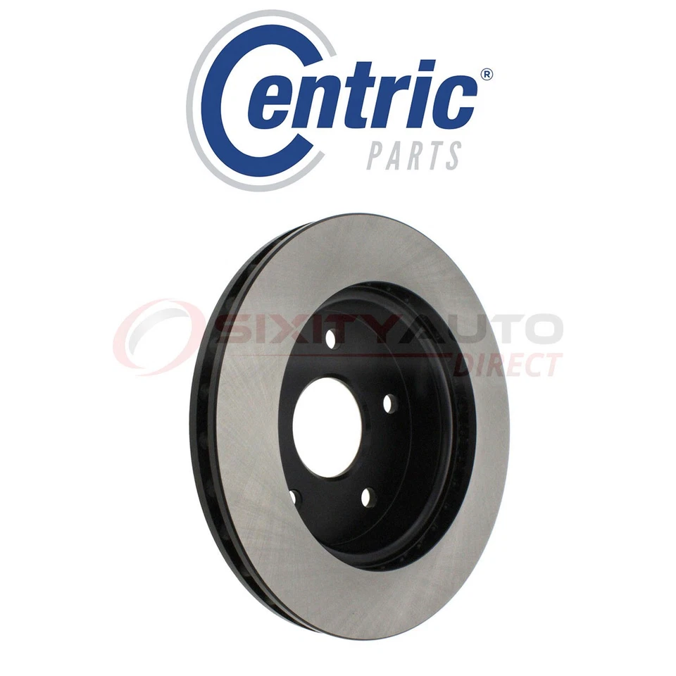 Centric Slotted Disc Brake Rotor for 2005-2008 Dodge Dakota 3.7L 4.7L V6 V8 bu - Imagem 1 de 4