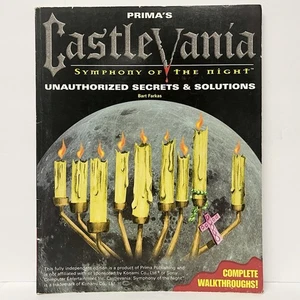 Castlevania Symphony of the Night Strategy Guide PRIMA RARE - PS1 1997 Komplett - Bild 1 von 2