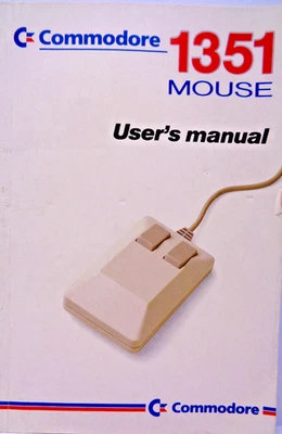 COMMODORE 64/128 -- 1351 MOUSE USER'S MANUAL (COMMODORE - MANUAL) #3ML - Bild 1 von 4