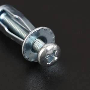 10 Sets M4/M5/M6 Jack Nuts Car Metal Screw Petal Nuts For Hollow Wall Iron Skin - Picture 1 of 16