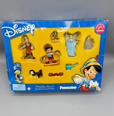 Juego Vintage Applause Disney Pinocho — Juego de inicio | Sellado Foto 1 de 4