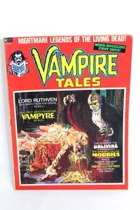 Vampire Tales #1 Man-Bat Called Morbius 1st Solo 1973 Marvel Magazine G+/VG- - Picture 1 of 6