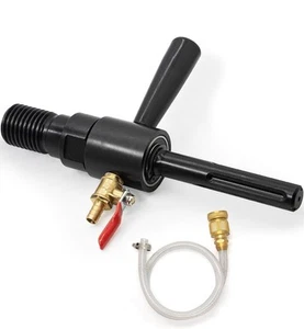 1 1/4"-7 Male to SDS Plus Abor Core Drill Adapter - Water Injection Capable, ... - Picture 1 of 5