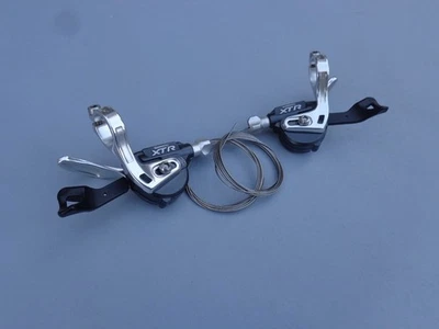 (#1) Shimano XTR SL M970-A +++EXCELLENT CONDITION+++ Shifters 3x9 speed - Immagine 1 di 4