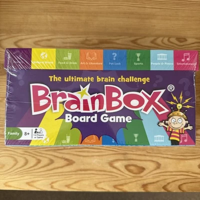 BrainBox Educational Board Game 8+ - Brain Box Quiz Trivia Memory Card Games - Image 1 of 4