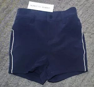 Janie and Jack Baby Boy Navy Shorts - Size 6-12 Months - NWT - Picture 1 of 3