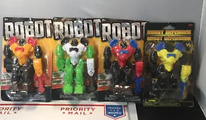 POSABLE SNAP APART AUSTAUSCHBARE ROBOT DEFENDER ACTIONFIGUR Farbe wählbar - Bild 1 von 6