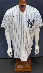 Jasson Dominguez Signed Nike Yankees Home Jersey Auto Fanatics & Mlb COA - Picture 1 of 12
