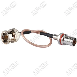 Junta tórica macho a BNC macho directo a BNC hembra macho cable cola de cerdo 75 ohmios RG179 24 - Imagen 1 de 3