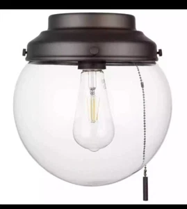 Hampton Bay Universal Bronze Ceiling Fan LED Light Kit - Picture 1 of 8