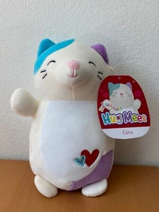 NEW Kellytoys Squishmallow 10” CORA Calico Cat Valentine's HUG MEES Hugmees - Picture 1 of 3