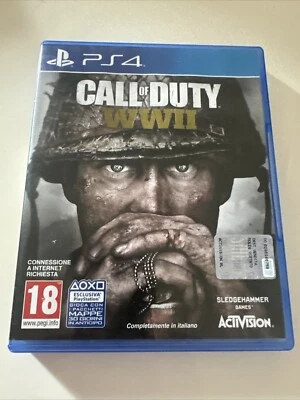CALL OF DUTY WORLD WAR II 2 PS4 ITALIANO GIOCO PLAYSTATION 4 COD WW2 GUERRA ITA - Immagine 1 di 3