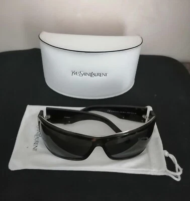 Lunette solaire femme vintage Yves Saint Laurent - Photo 1/4