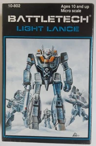 Ral Partha Battletech Light Lance 10-802, FASA Classic Metal Set - Picture 1 of 4
