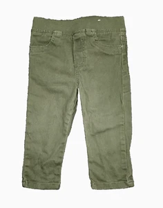 Garanimals Baby Size 18 Months Cotton Blend Olive Green Pants - Picture 1 of 3