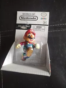 RUNNING STAR POWER MARIO SHINY JAKKS PACIFIC WORLD OF NINTENDO SUPER MARIO 2.5" - Imagen 1 de 1