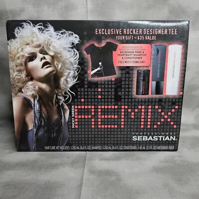 SEBASTIAN Hair Care Kit: Penetraitt Shampoo & Conditioner, Microweb Fiber & Tee - Image 1 of 4