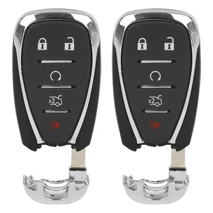 2x For Chevrolet Cruze Camaro Malibu 2016-2019 Uncut Shell Case Remote Key Fob - Picture 1 of 8