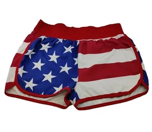 O’rageous Kids Girls American Flag Shorts Sz XL 16 READ!!  - Picture 1 of 12