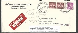 DATED 1959 COVER NORTHRIDGE CA TO WEST LA, SEE PICTURE FOR INFO - Picture 1 of 1