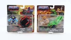 Masters of the Univers Eternia Minis He-Man - Ground Ripper & Skeletor - Rotan - Picture 1 of 13
