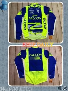 Aussie Zoot Falcon PowerBar Cycles Oakley Windbreaker Cycling Zip Jacke Large L - Bild 1 von 9