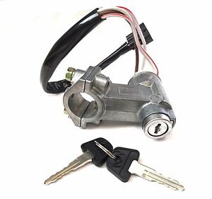 New Ignition Switch & Steering Lock Assembly w Keys Triumph TR6 1973-1976 4 Pin