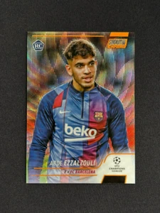 2021-22 Topps Stadium Club Chrome UCL Abde Ezzalzouli Orange Wave Rookie /25 #61 - Foto 1 di 2