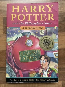 Harry Potter and The Philosopher's Stone, Rare First Edition - Picture 1 of 13