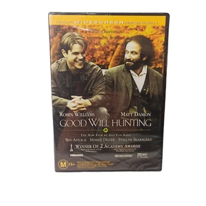 Good Will Hunting DVD Movie Psychological Drama Crime Genius MIT Maths Teen - Picture 1 of 11