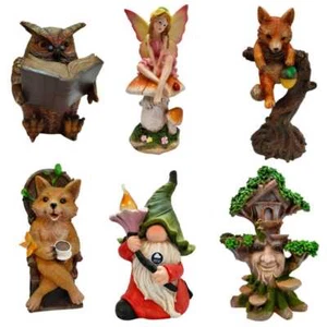 Solar Powered Lights Animal Statue Home Outdoor Garden Decorations Gift New - Picture 1 of 30