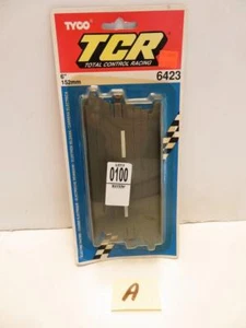 Tyco TCR Slot Car Track 6" 152mm #6423 Straight Track MIB NEW (a) - Picture 1 of 2