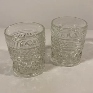 Vintage Kristall Votivkerzenhalter 2er Set wunderschön - Bild 1 von 6