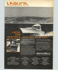 1972 Paper Ad Laguna High Speed Diesel Sports Cruiser Motor Boat Yacht 10 Metre