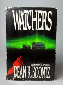 WATCHERS Dean R. Koontz BCE , HC DJ 1987 - Picture 1 of 4