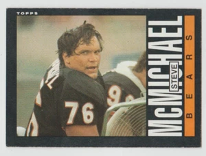 Juego de tarjetas de novato Steve McMICHAEL Bears 1985 Topps RC #32 Break VER ESCANEOS T4 - Imagen 1 de 2