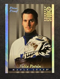 1997-98 Studio Press Proofs Silver #66 Felix Potvin - Picture 1 of 1