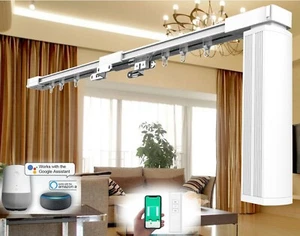 2-7M DIY Smart WIFI Motorised Curtain Rail, Smart Curtains, Electric Curtains - Picture 1 of 8