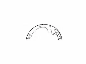 For 1966 GMC PB3500 Van Brake Shoe Set Front Wagner 86491YW - Picture 1 of 2