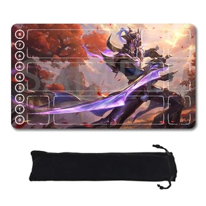 Master Yi - League Of Legends Riftbound Playmat 24x14 in + Free Storage Bag - Picture 1 of 15