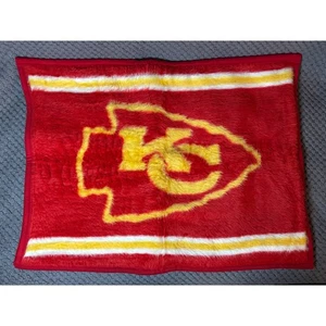 Kansas City Chiefs Throw Pillow case Biederlack Arrowhead Red Yellow USA Made - Picture 1 of 3