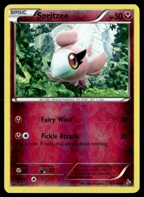 Spritzee Common Reverse Holo XY - Flashfire 67/106 NM Pokémon TCG - Image 1 of 2