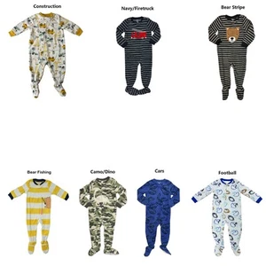 Carter's Baby & Toddler Boy's One-Piece Full-Zip Fleece Footed Pajama - Picture 1 of 7