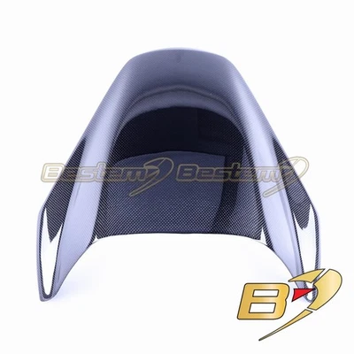 Cubierta de capó de asiento de fibra de carbono Ducati Monster 620 800 900 1000 S2R S4R 1993-2008 Foto 1 de 4