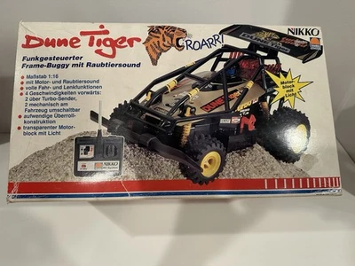 Rare Vintage 80’s Nikko Dune Tiger 1:16 R/C Buggy NEW! - Image 1 of 4