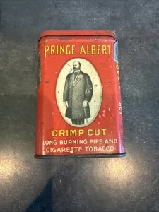 Vintage Prince Albert Crimp Cut Pipe&cig Tobacco Tin Can - Picture 1 of 6