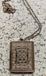 Vintage John Pinches 1977 Sterling Silber Valentinstag Anhänger Medaille 925 31g - Bild 1 von 5