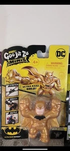 New Goo Jit Zu Minis Ultra Rare Batman GOLD - Picture 1 of 2
