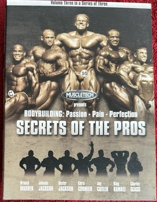 BODYBUILDING Passion Pain Perfection SECRETS OF THE PROS DVD  - Image 1 of 2